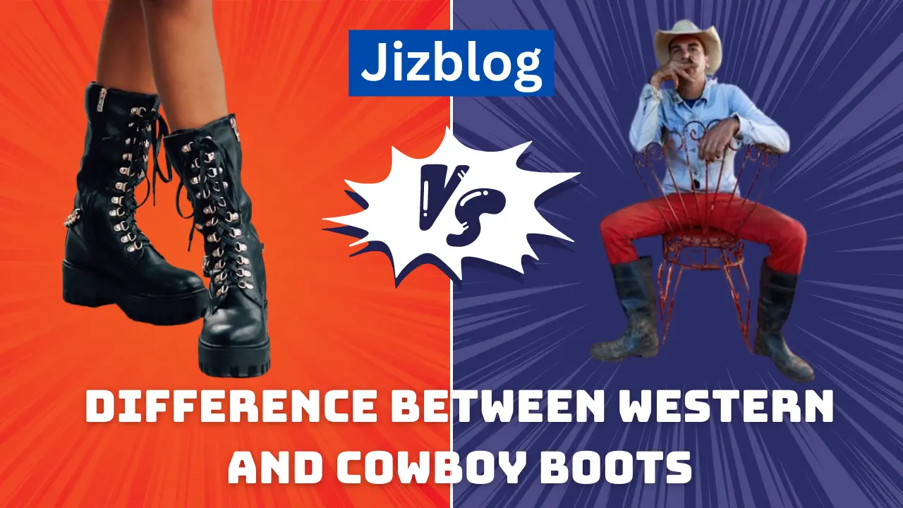 difference between western and cowboy boots